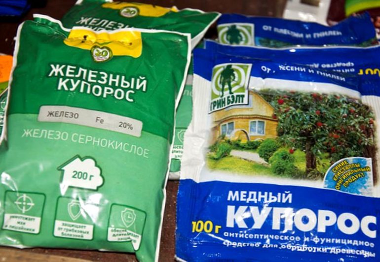 정원에서 황산제일철을 사용하는 방법