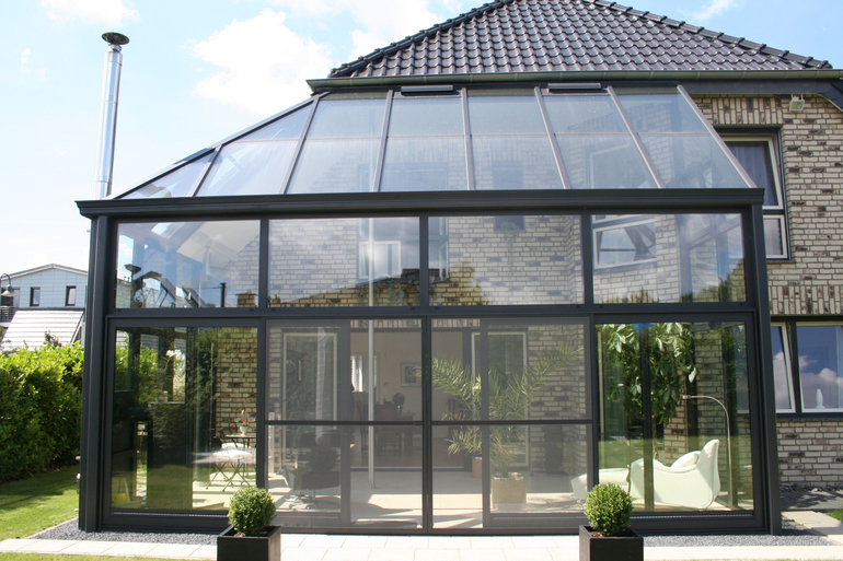 겨울 정원을 위한 위치 선택