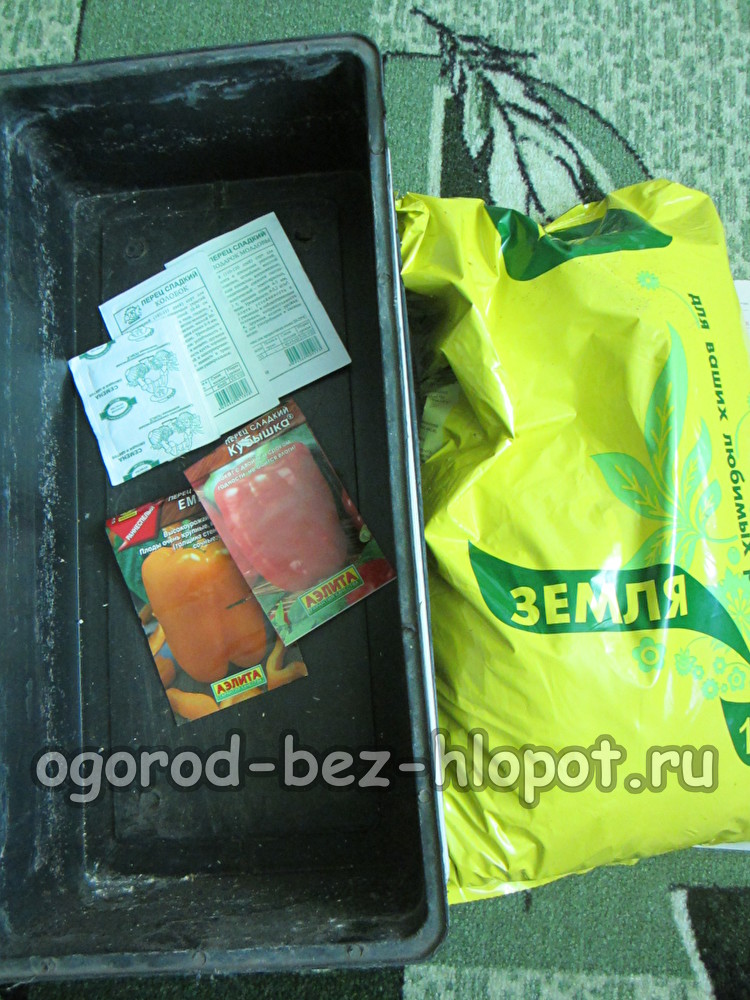 고추모종 심기에 필요한 것