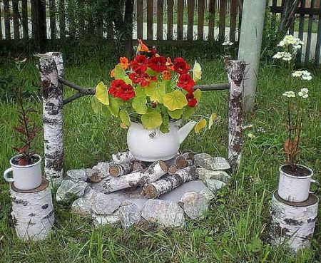 다차를 위한 DIY 화단