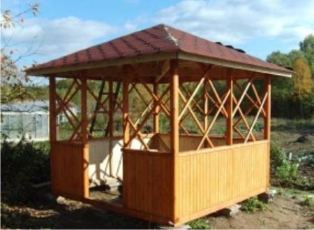 여름 별장을 위한 정자 옵션