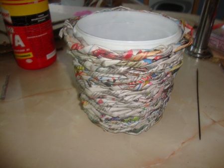 마요네즈 통 장식하기