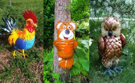 플라스틱 병으로 만든 동물들_1