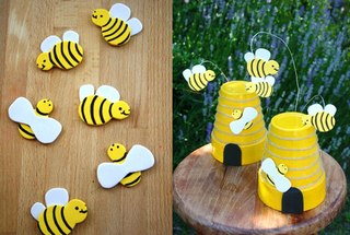 다차 장식용 마요네즈 버킷