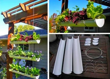 사진이 있는 편리한 재료로 직접 만드는 정원 공예품