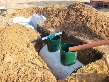 다차용 정화조 설치