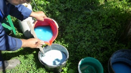 보르도 혼합물의 제조