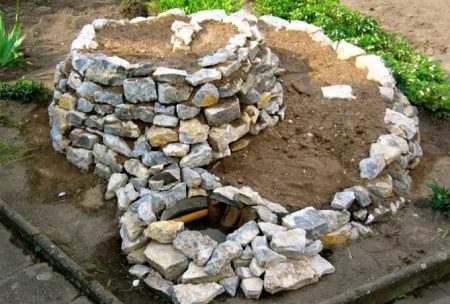 화단을 위한 장소