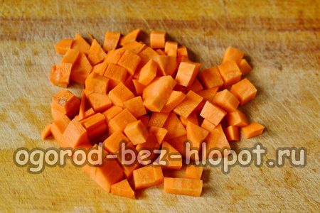 우리는 당근을 자른다