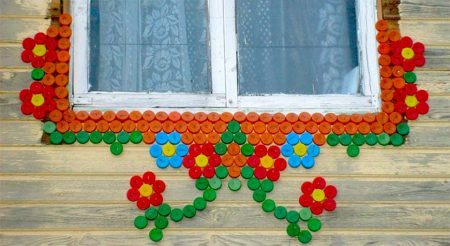 코르크로 만든 장식