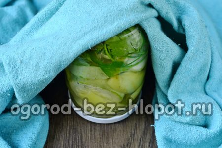 식히기 위해 마무리하다