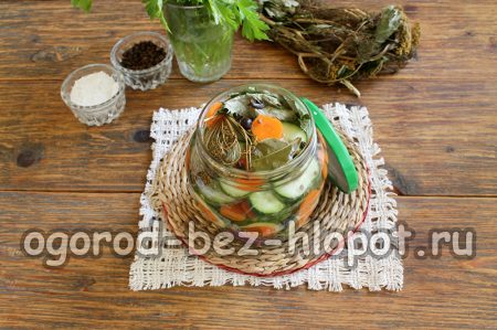 병에 담아서 마리네이드하다