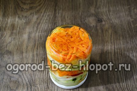 닫힌 샐러드 식히기