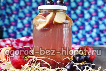 포도와 사과의 콤포트