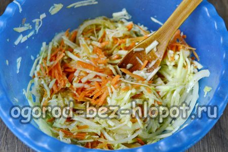 야채에 매리네이드를 첨가하다