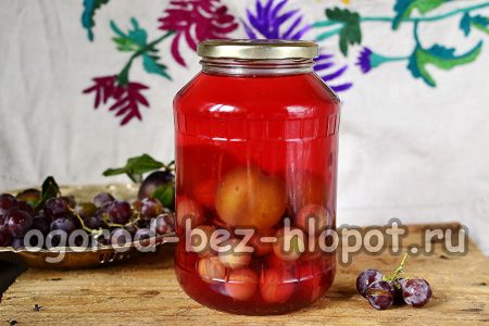 겨울을 위한 과일 콩포트