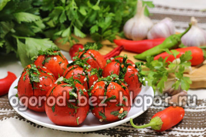 아르메니아 스타일 토마토