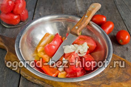 마늘을 추가하다