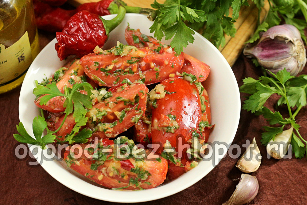 한국식 토마토를 위한 간단한 레시피