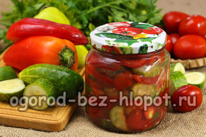 오이를 곁들인 돈스코이 샐러드