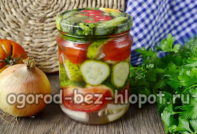 겨울철 오이 토마토 샐러드. 손가락 핥을 정도로 맛있어요.