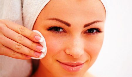 얼굴을 닦으세요