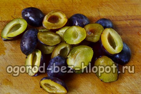 쪼개서 구덩이를 제거하다