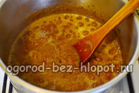 소스가 익을 때까지 요리하다