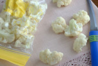 냉동 콜리플라워