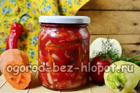 보르시 드레싱이 준비되었습니다