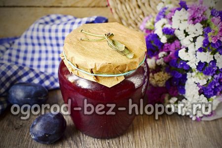 간단한 자두 젤리