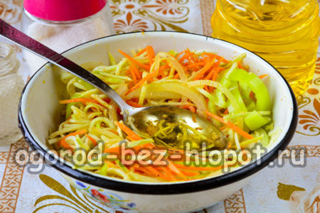 기름과 식초를 첨가하다