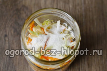 양배추로 반쯤 채우다