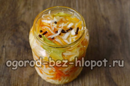 매리네이드를 붓다