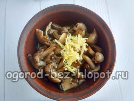 마늘을 추가하다