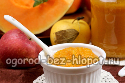 호박과 사과 퓨레