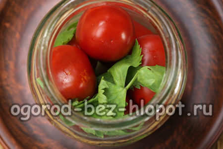 병에 담긴 토마토