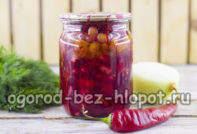 비트와 콩 샐러드