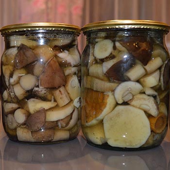 로완버섯 절임