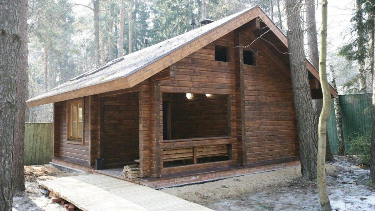 프로파일 목재로 사우나를 만드는 방법