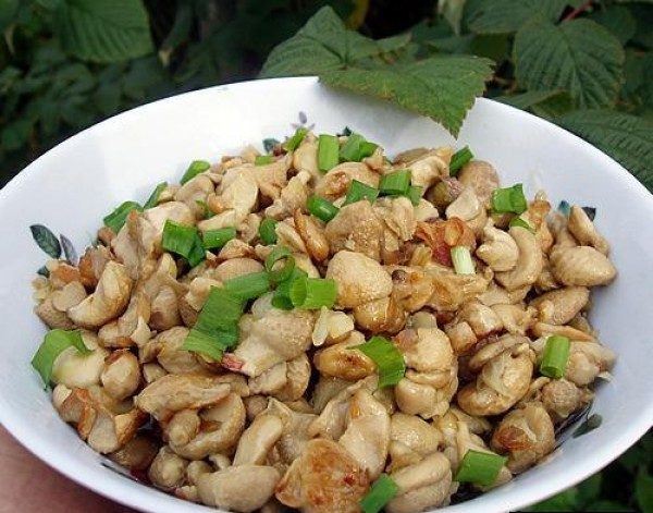 오븐에 구운 퍼프볼