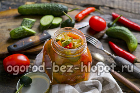 겨울용 오이 레초