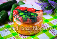 겨울철 병에 담긴 피클 수프