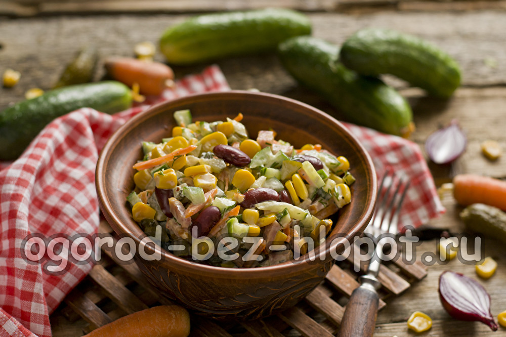 요리할 필요 없는 샐러드