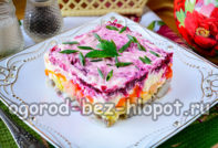 모피 코트 아래의 청어