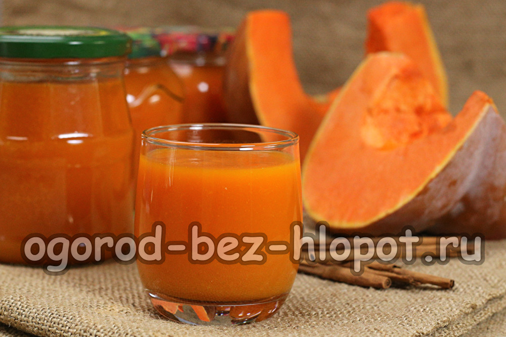 오렌지가 들어간 호박 주스