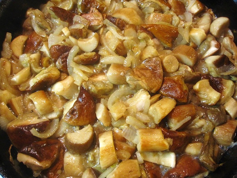 포르치니 버섯 튀김