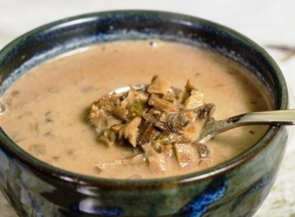 버섯 수프