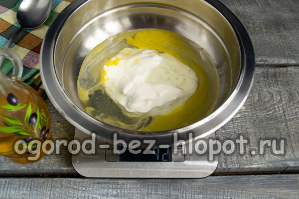 식물성 기름을 첨가하다