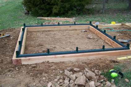 온실을 위한 기초